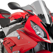 Load image into Gallery viewer, PUIG Race Windscreen - 14-1/4" - Smoke - S1000RR 7564H - Main Product View