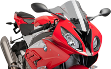 Load image into Gallery viewer, PUIG Race Windscreen - 14-1/4" - Smoke - S1000RR 7564H - Main Product View