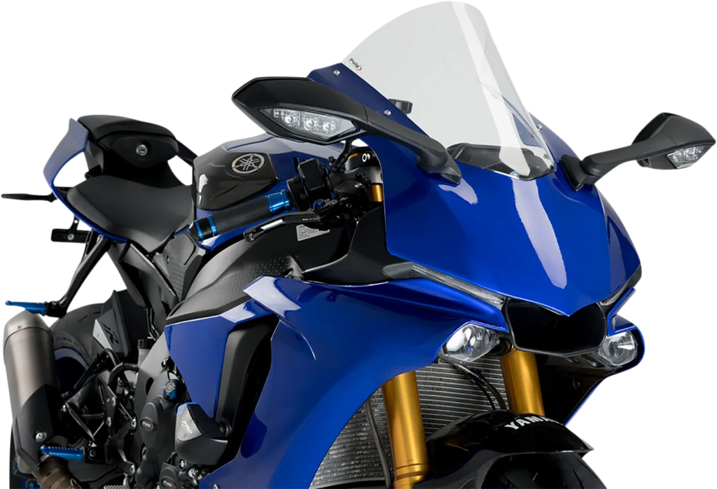 PUIG Race Windscreen - 14-3/8" - Clear - YZF-R1 3632W - Main Product View