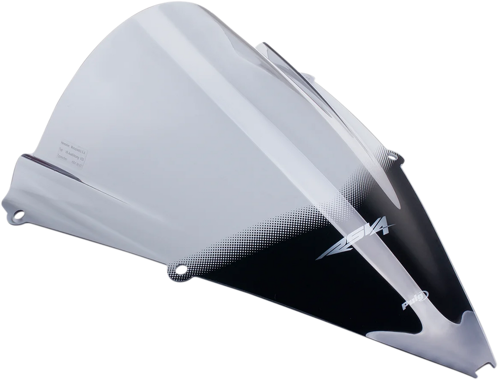 PUIG Race Windscreen - 14-3/8" - Smoke - RSV4 4945H - Main Product View