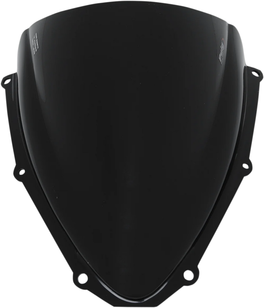 PUIG Race Windscreen - 14" - Black - GSXR6/7 4055N - Main Product View