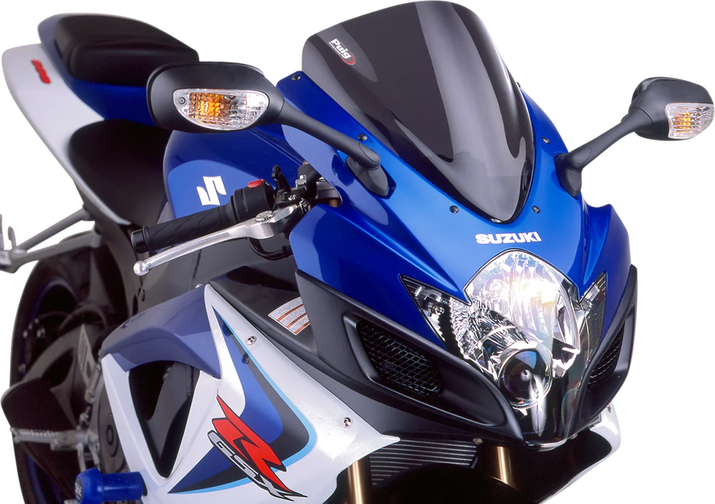 PUIG Race Windscreen - 14" - Dark Smoke - Suzuki 4055F - Main Product View