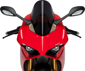 PUIG Race Windscreen - 15-3/4" - Black - Ducati 9690N - Main Product View