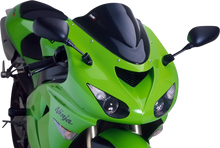 Load image into Gallery viewer, PUIG Race Windscreen - 15-3/4" - Black - Ninja 4053N - Main Product View