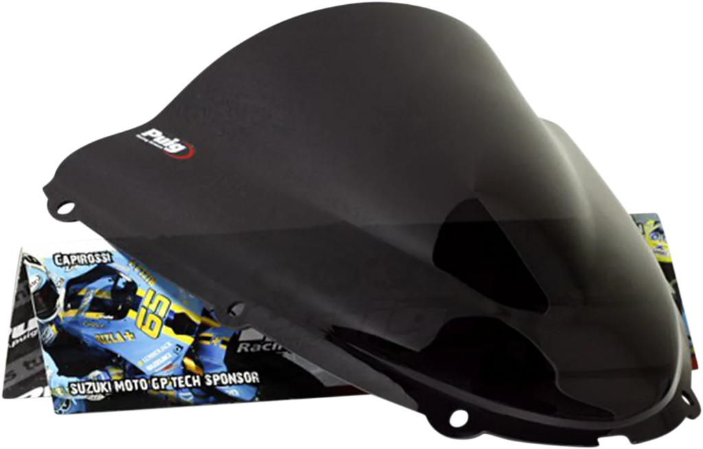 PUIG Race Windscreen - 15-3/4" - Dark Smoke - Ninja 4053F - Main Product View