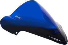 Load image into Gallery viewer, PUIG Race Windscreen - 15-3/8" - Blue - Hayabusa 4826A - Main Product View
