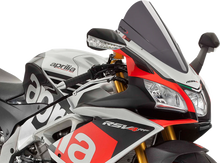 Load image into Gallery viewer, PUIG Race Windscreen - 15-3/8" - Dark Smoke - RSV4 7614F - Main Product View
