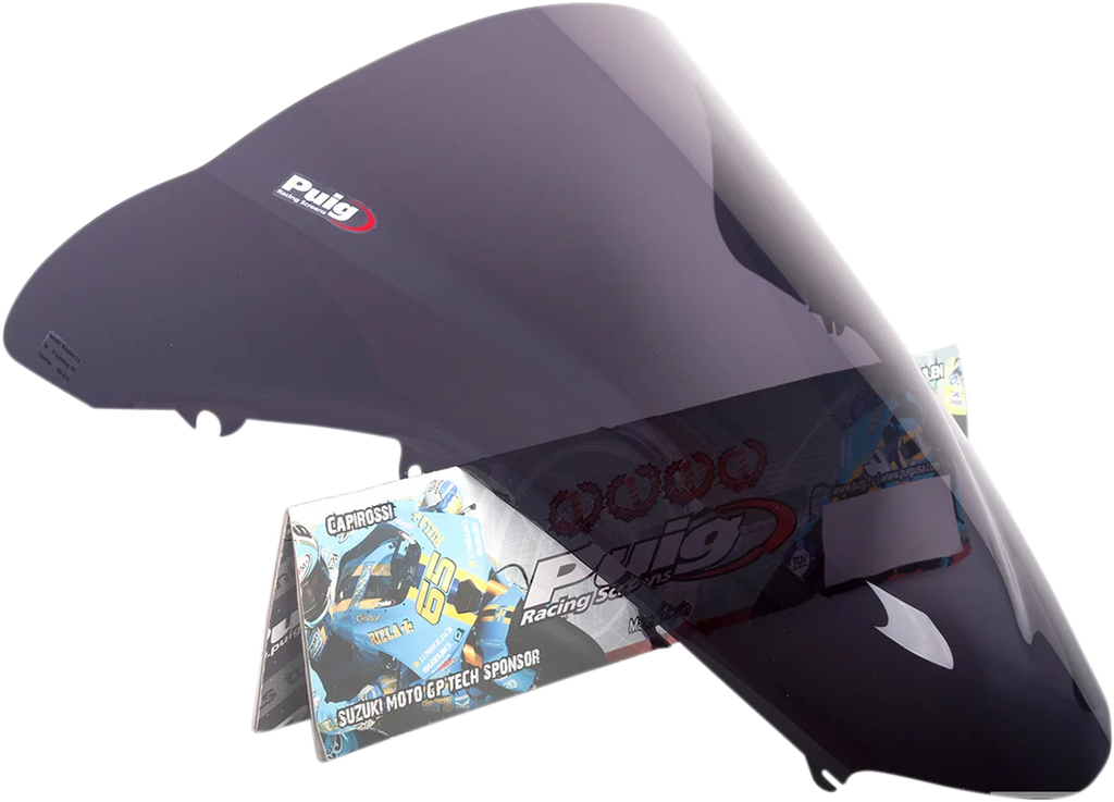 PUIG Race Windscreen - 15-3/8" - Dark Smoke - VFR800F 1097F - Main Product View