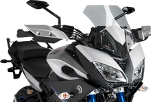 Load image into Gallery viewer, PUIG Race Windscreen - 15-3/8" - Light Smoke - FJ-09 7645H - Main Product View