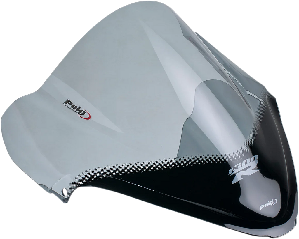 PUIG Race Windscreen - 15-3/8" - Smoke - Hayabusa 4826H - Main Product View