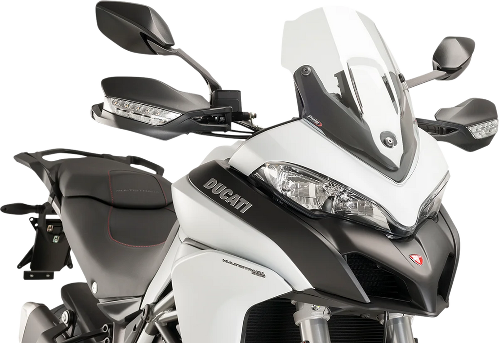 PUIG Race Windscreen - 17-1/4" - Clear - Ducati 7622W - Main Product View