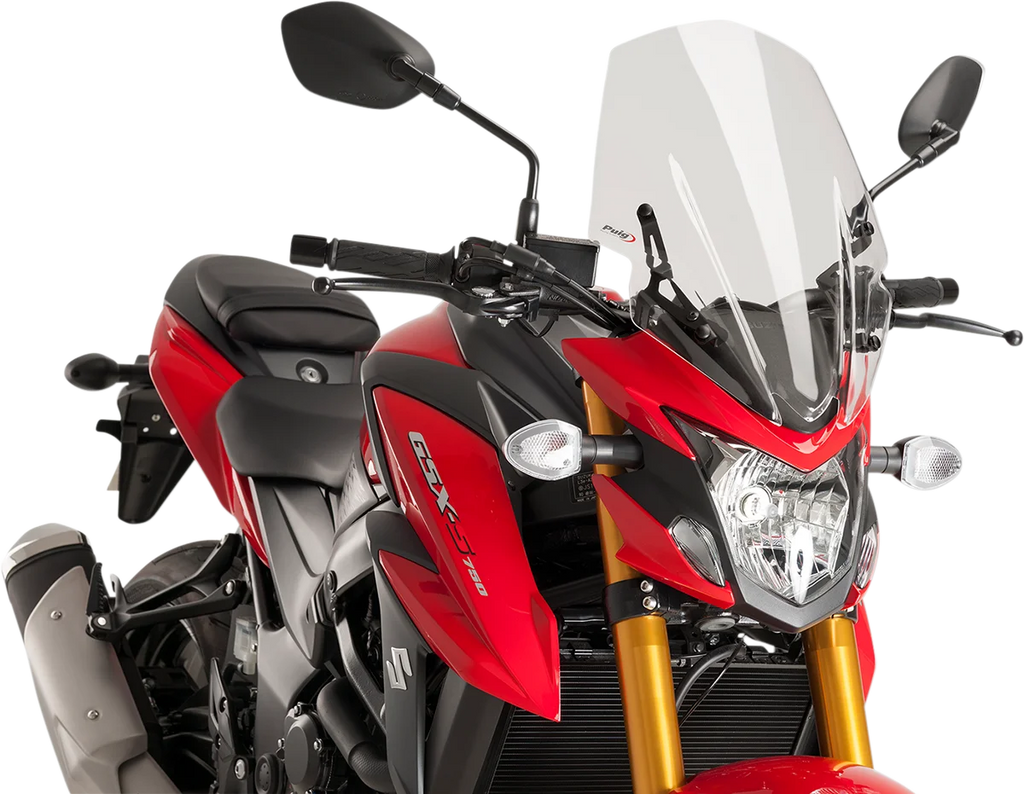 PUIG Race Windscreen - 17-1/4" - Clear - Suzuki 9436W - Main Product View