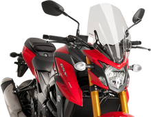 Load image into Gallery viewer, PUIG Race Windscreen - 17-1/4" - Clear - Suzuki 9436W - Main Product View