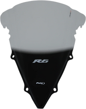 Load image into Gallery viewer, PUIG Race Windscreen - 17-3/4" - Clear - YZF-R6 1328W - Main Product View