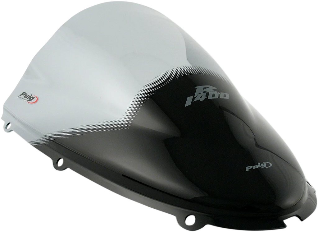 PUIG Race Windscreen - 17-3/4" - Smoke - ZX-14 4057H - Main Product View