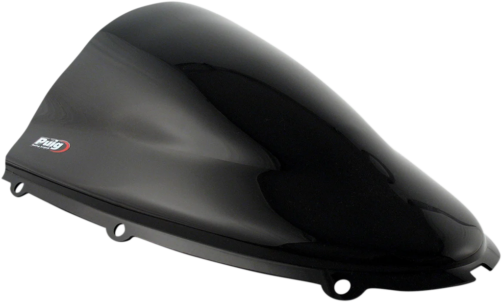 PUIG Race Windscreen - 17-3/8" - Black - ZX-14 4057N - Main Product View