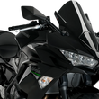 Load image into Gallery viewer, PUIG Race Windscreen - 19" - Black - Kawasaki 3881N - Main Product View