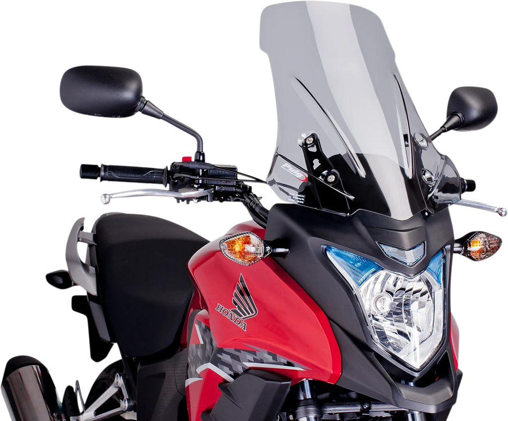 PUIG Race Windscreen - 19" - Light Smoke - Tour - Honda 6480H - Main Product View