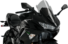 Load image into Gallery viewer, PUIG Race Windscreen - 19" - Smoke - Kawasaki 3881H - Main Product View