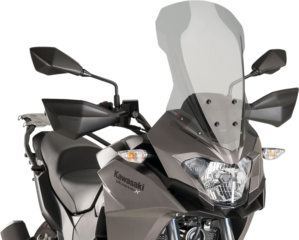 PUIG Race Windscreen - 20-1/2" - Smoke - Kawasaki 9710H - Main Product View