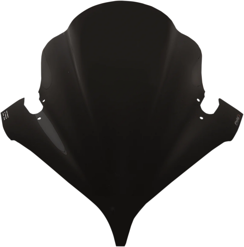 PUIG Race Windscreen - 21-5/8" - Black - FZ6 1646N - Main Product View