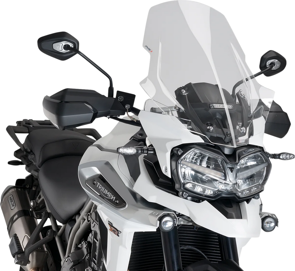 PUIG Race Windscreen - 24-1/2" - Clear - Tiger 9613W - Main Product View