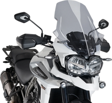 Load image into Gallery viewer, PUIG Race Windscreen - 24-1/2" - Light Smoke - Tiger 9613H - Main Product View
