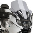Load image into Gallery viewer, PUIG Race Windscreen - 27-1/2" - Light Smoke - BMW 9512H - Main Product View