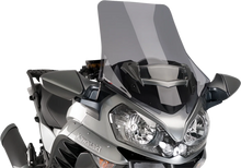 Load image into Gallery viewer, PUIG Race Windscreen - 27-3/4" - Dark Smoke - Kawasaki 7628F - Main Product View
