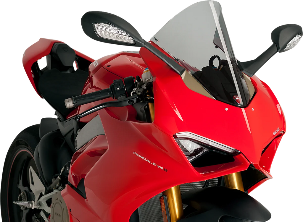 PUIG Race Windscreen - Light Smoke - Ducati 9690H - Main Product View
