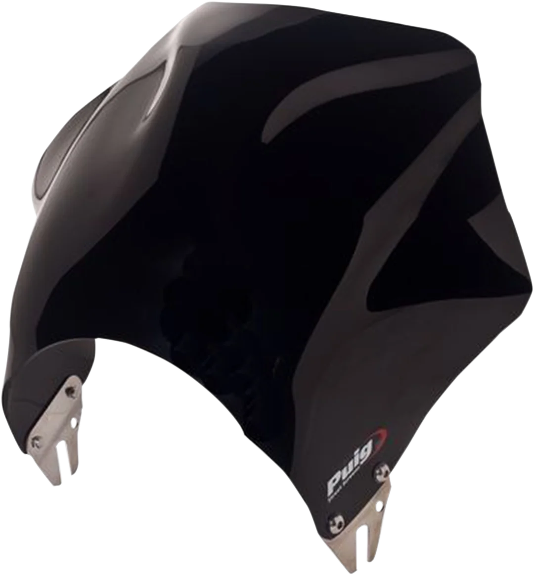 PUIG Raptor Windshield - Dark Smoke - Z900RS/SE 21348F - Side View