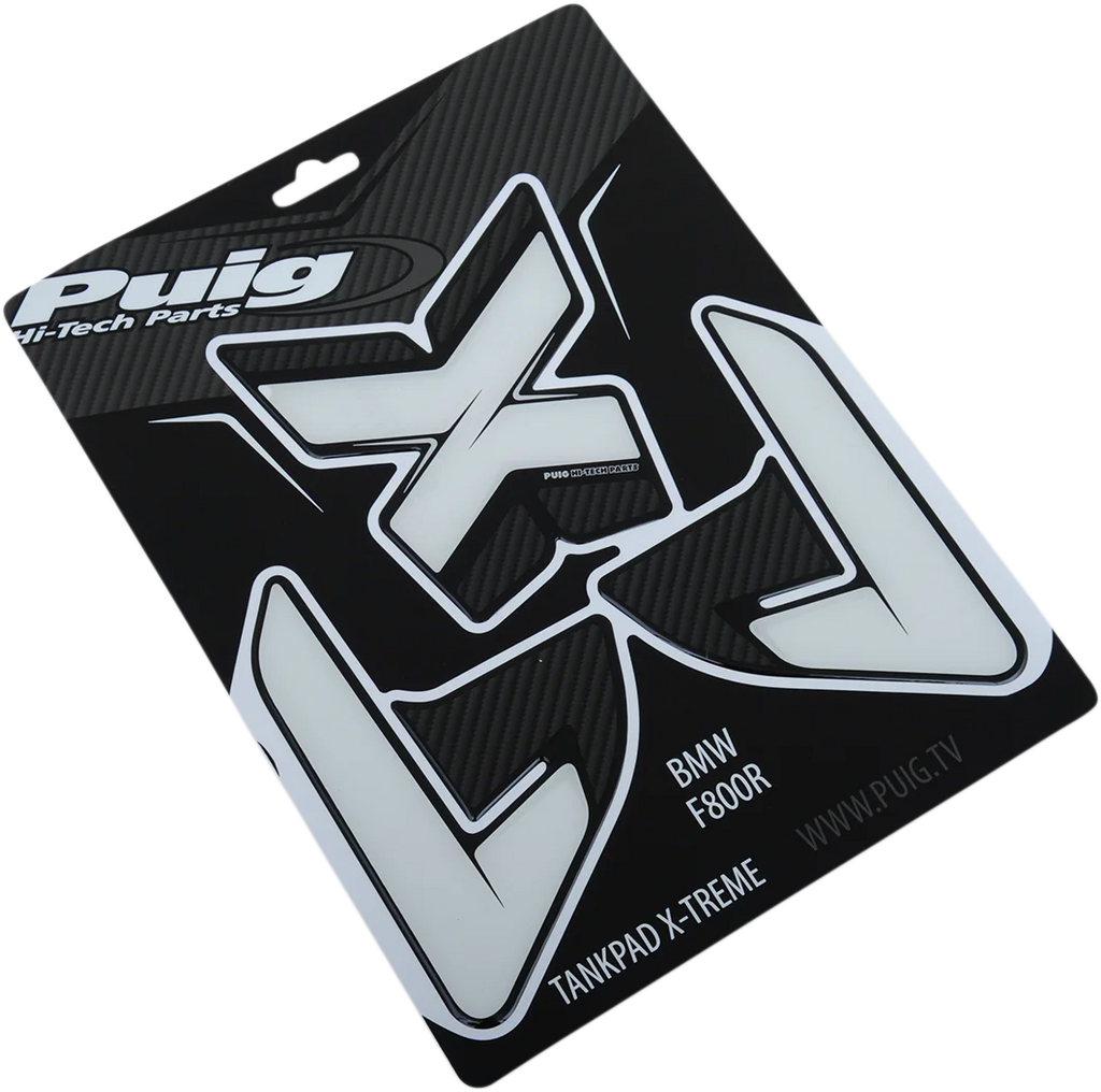 PUIG Tank Pad - Carbon - Honda 9303C - Side View