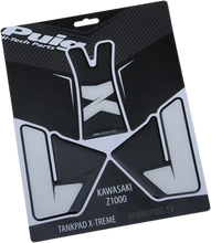 Load image into Gallery viewer, PUIG Tank Pad - Carbon - Kawasaki 8436C - Main Product View