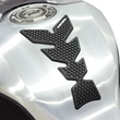 Load image into Gallery viewer, PUIG Tank Pad - Tire - Black 9939N - Side View