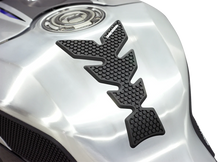 Load image into Gallery viewer, PUIG Tank Pad - Tire - Black 9939N - Side View