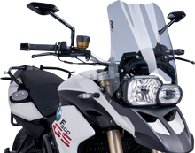 Load image into Gallery viewer, PUIG Touring Windscreen - 11-3/4" - Smoke - BMW GS 4670H - Main Product View
