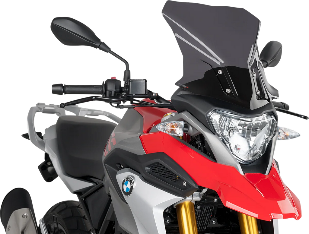 PUIG Touring Windscreen - 17" - Dark Smoke - BMW 9879F - Main Product View