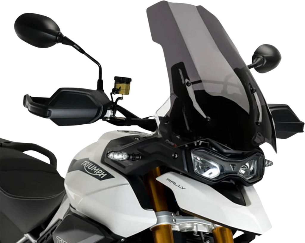PUIG Touring Windscreen - 18-3/4" - Clear - Triumph 20375W - Main Product View