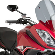 Load image into Gallery viewer, PUIG Touring Windscreen - 19-3/4" - Smoke - Tiger 1050 4359H - Main Product View