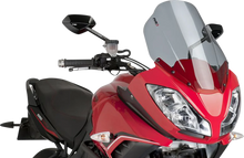 Load image into Gallery viewer, PUIG Touring Windscreen - 19-3/4" - Smoke - Tiger 1050 4359H - Main Product View