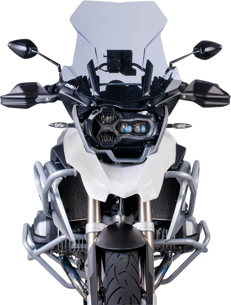 PUIG Touring Windscreen - 21-1/2" - Smoke - BMW 6486H - Main Product View