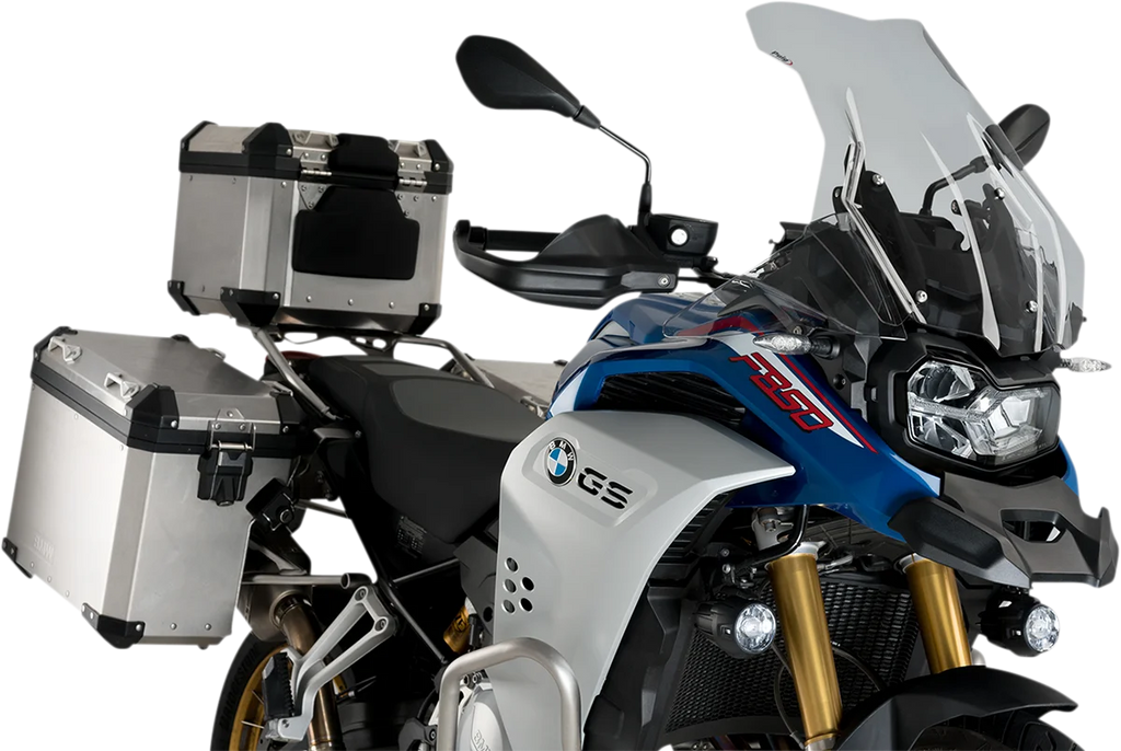 PUIG Touring Windscreen - 21-1/4" - Smoke - BMW 3595H - Main Product View