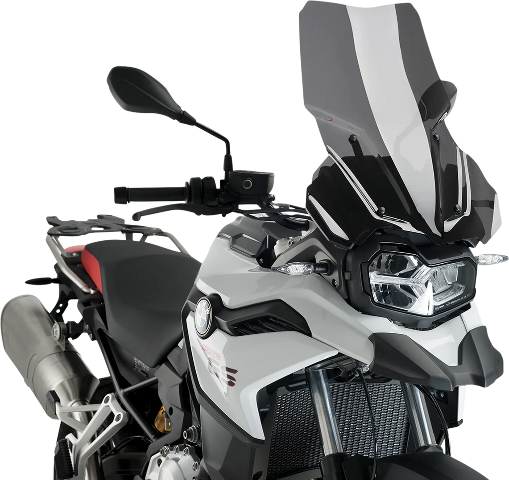 PUIG Touring Windscreen - 21" - Dark Smoke - BMW 9770F - Main Product View