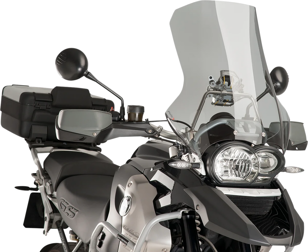 PUIG Touring Windscreen - 21" - Smoke - R1200GS 4331H - Main Product View