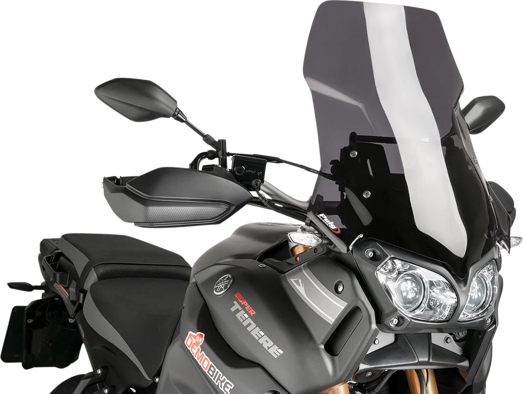 PUIG Touring Windscreen - 22-5/8" - Dark Smoke - XT1200Z 7541F - Main Product View