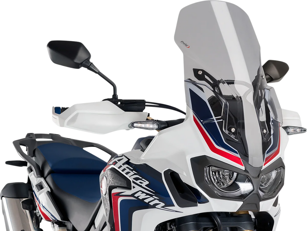 PUIG Touring Windscreen - 23-1/4" - Smoke - CRF1000L 8905H - Main Product View