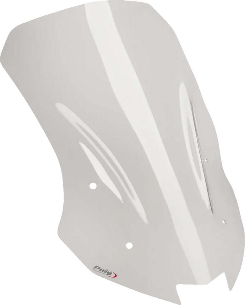PUIG Touring Windscreen - Clear - KLR 650 21393W - Main Product View