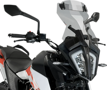 Load image into Gallery viewer, PUIG Touring Windscreen w/ Visor - Smoke 20415H - Main Product View