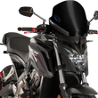 Load image into Gallery viewer, PUIG Trend Windscreen - Black 5022N - Side View
