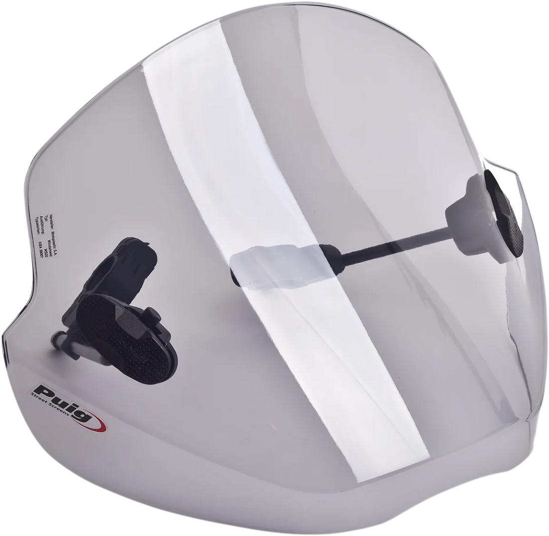 PUIG Trend Windscreen - Black 5022N - Detail View